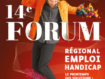 Affiche 14e forum régional emploi handicap