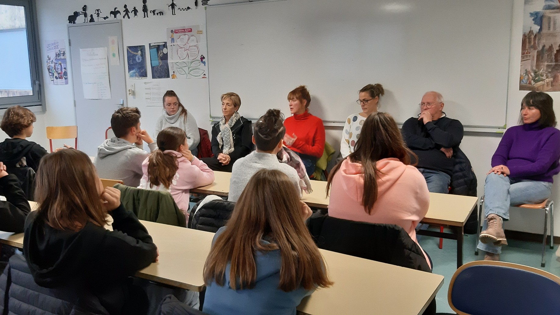 Une journée particulière au collège Jean de la Fontaine