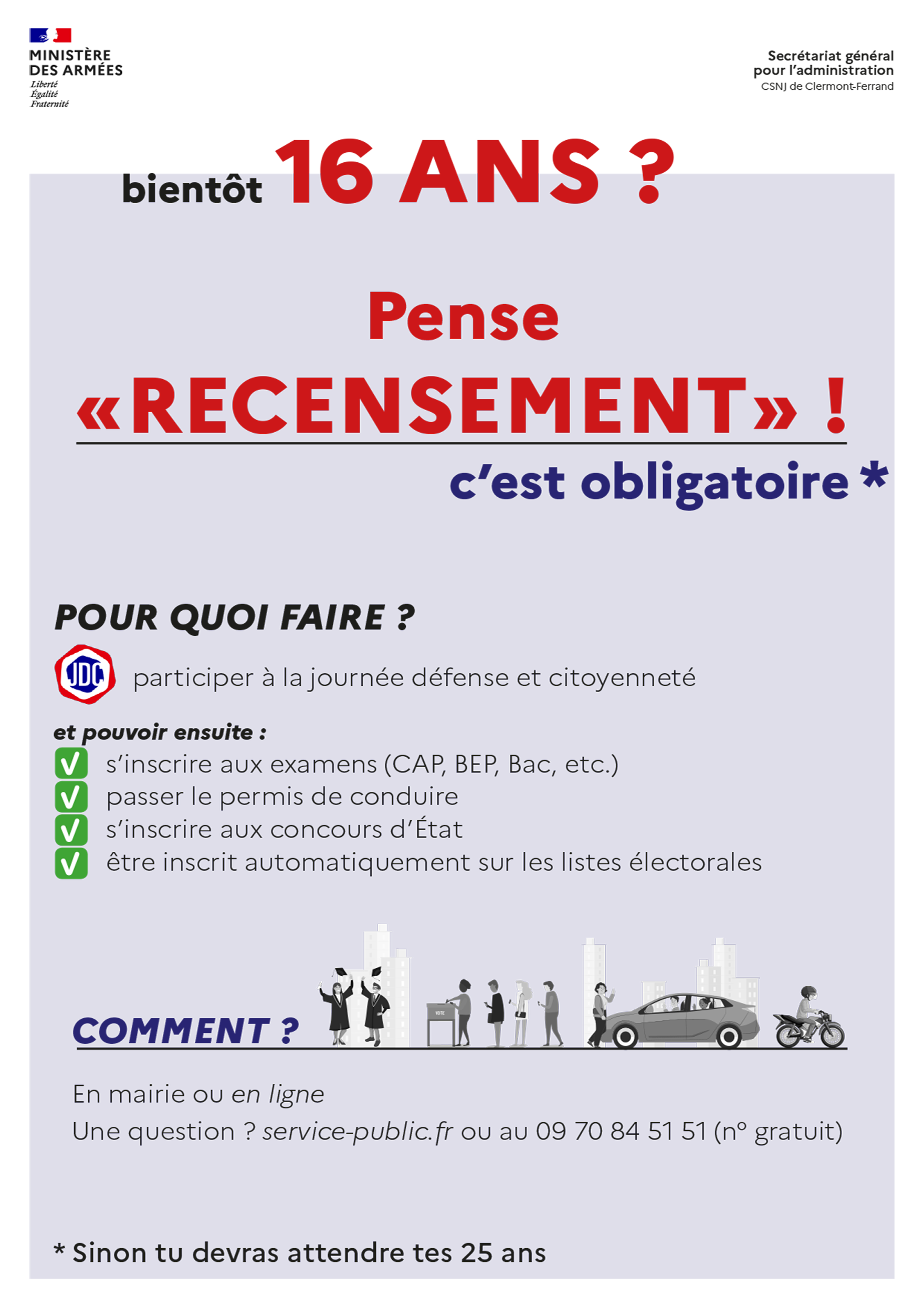 Flyer recensement