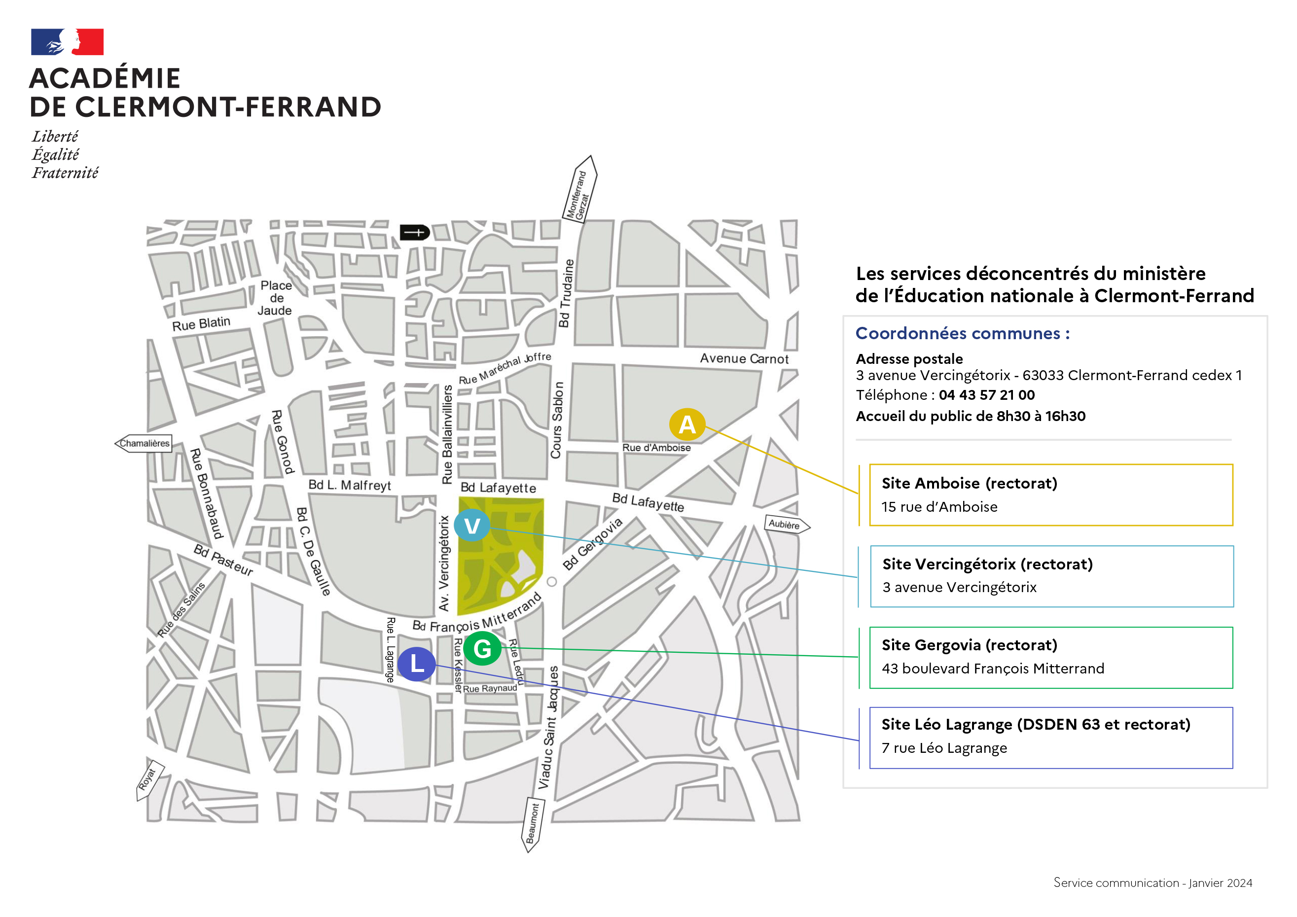 image plan accès