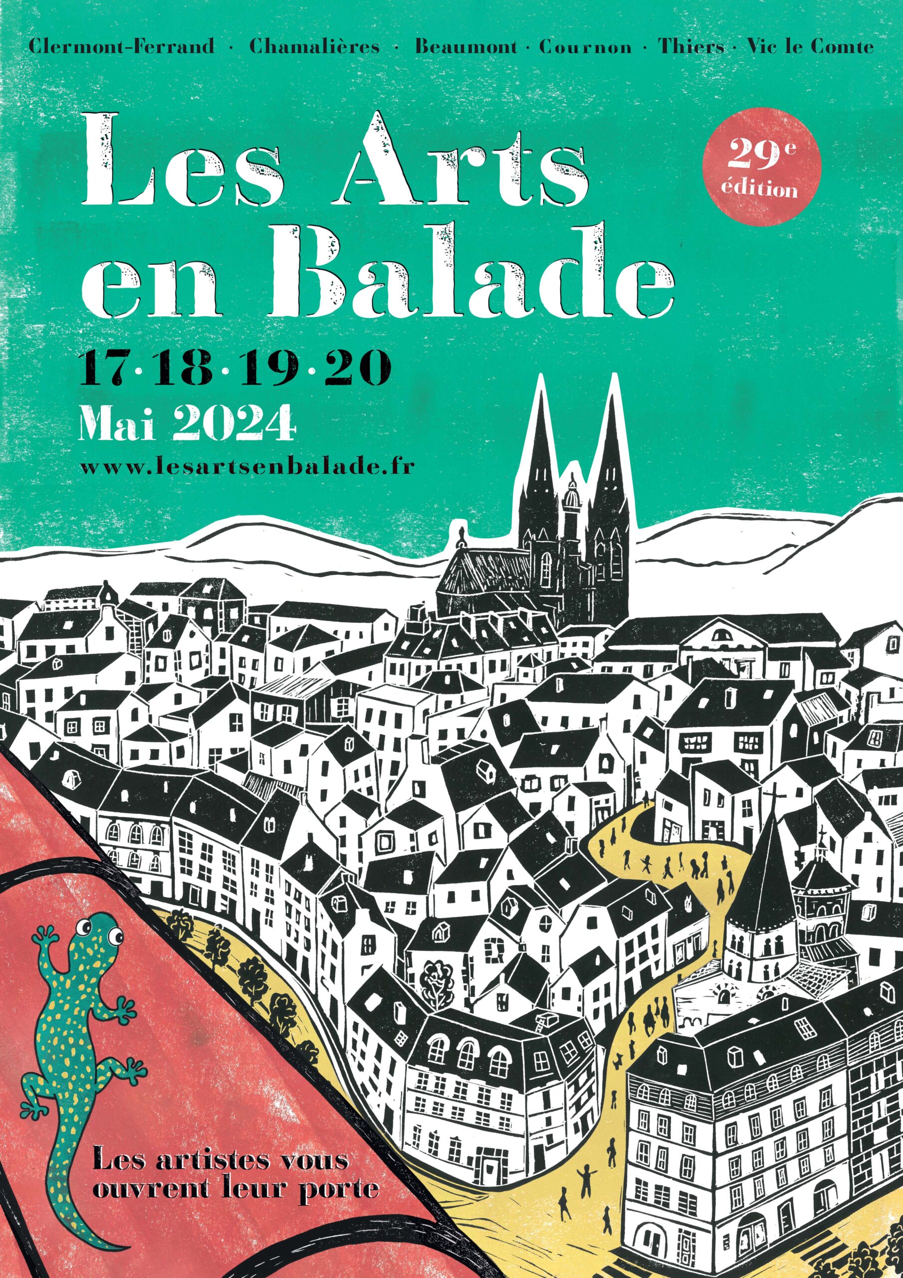 Affiche les Arts en Balade 2024
