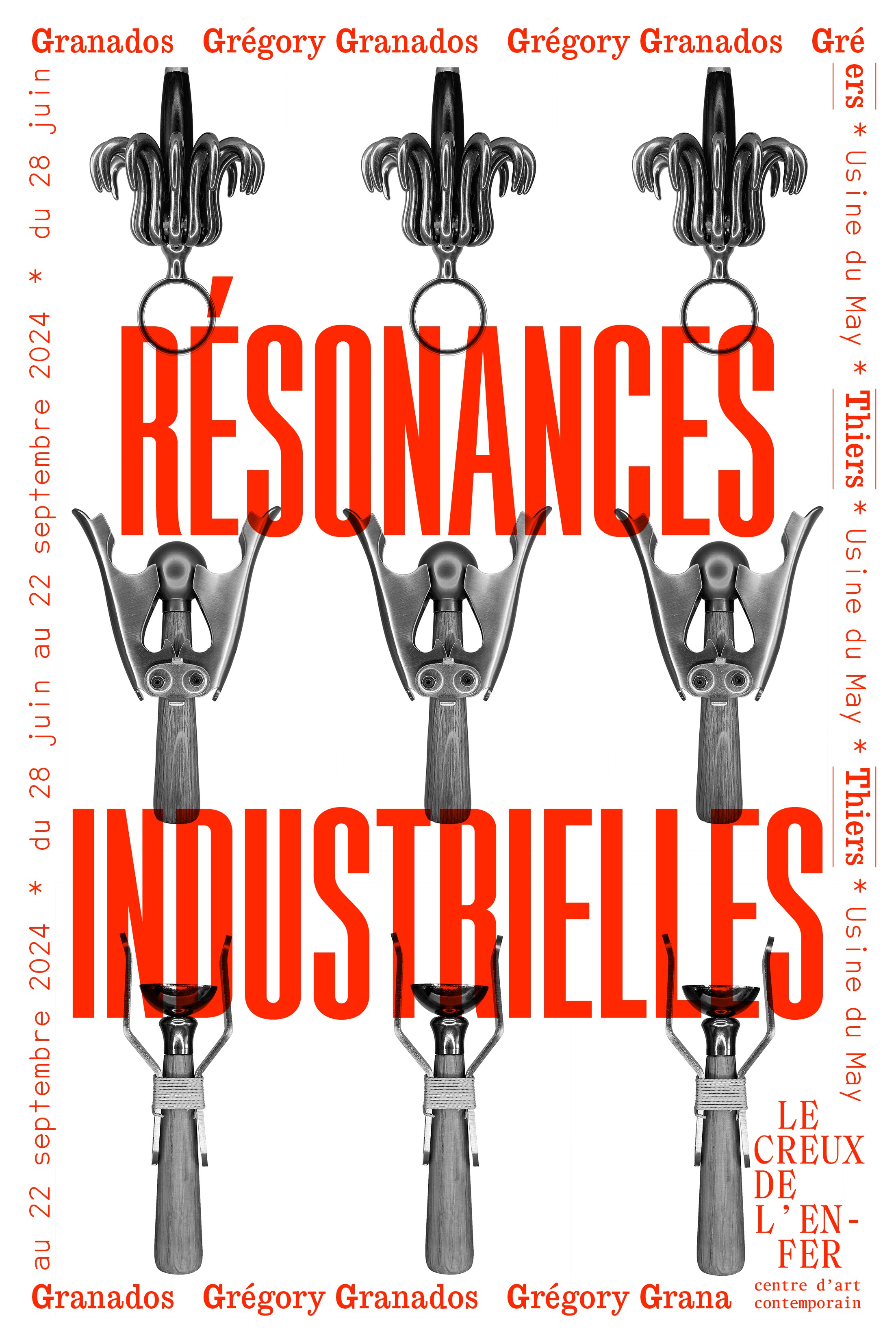 Grégory Granados - Résonances industrielles Le Creux de l’Enfer – Centre d'art contemporain - Thiers (63) Du 28 juin au 22 septembre 2024