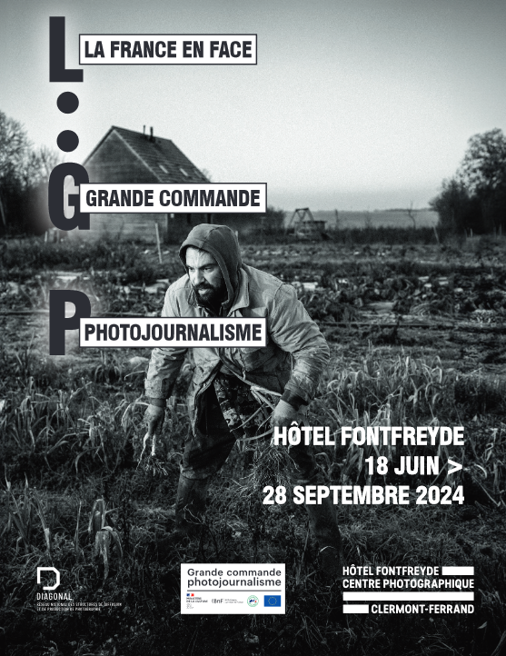 Affiche expo La France en face Hotel Fontfreyde Clermont-Ferrand