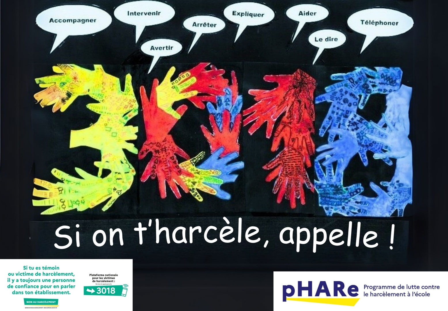 3018 Si on t'harcèle, appelle !