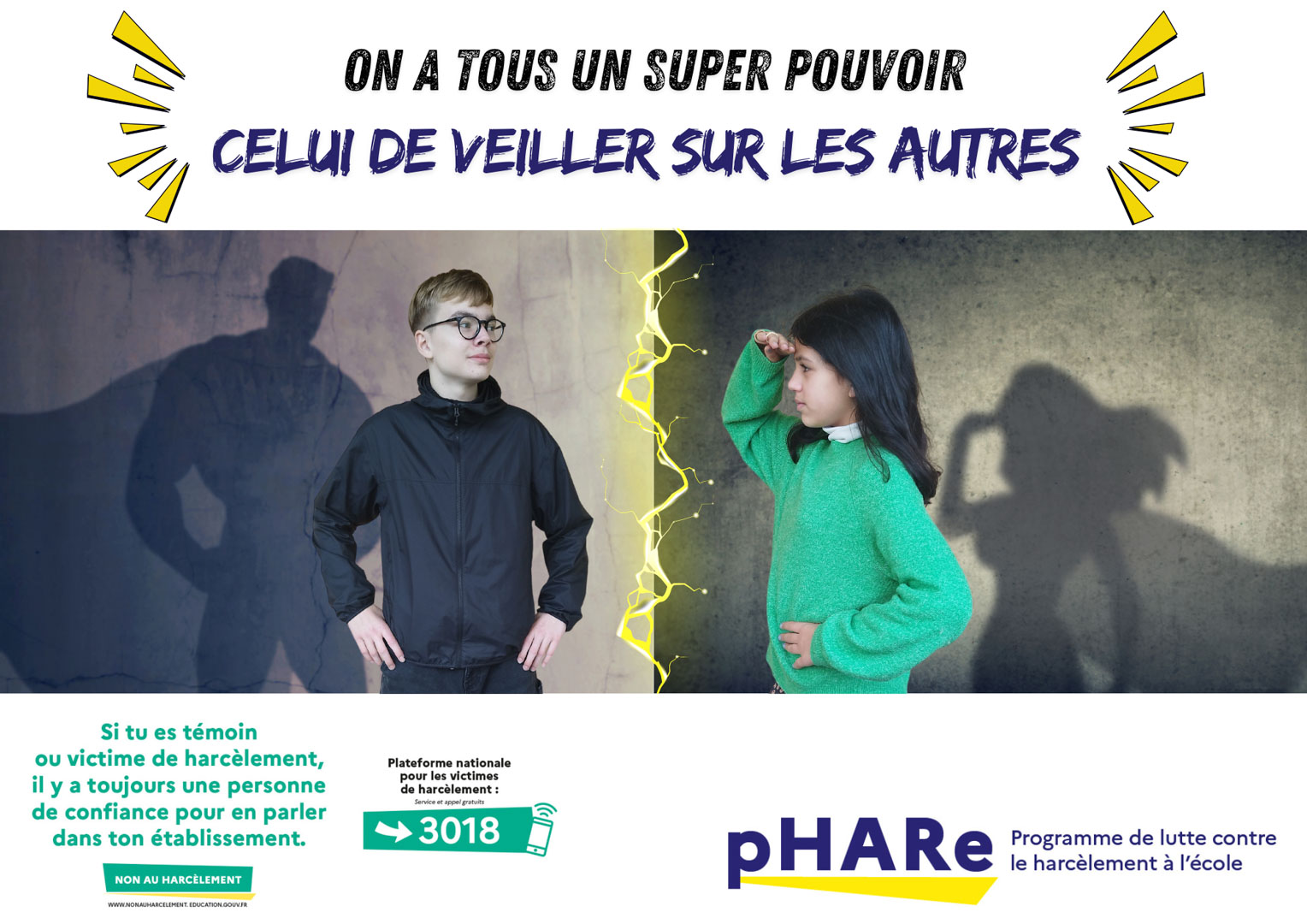 On a tous un super pouvoir, celui de veiller sur les autres