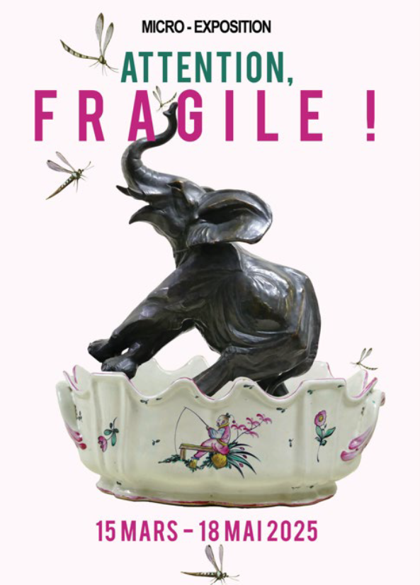 Visuel expo Attention fragile