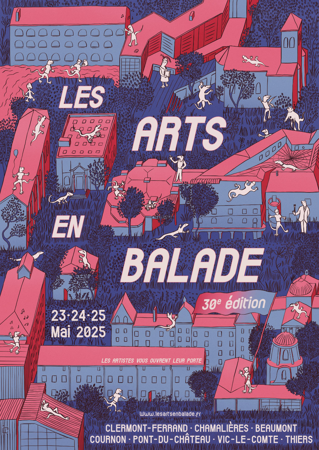 Les arts en balade 30e édition - 23, 24 et 25 mai 2025 - les artistes vous ouvrent leur porte
