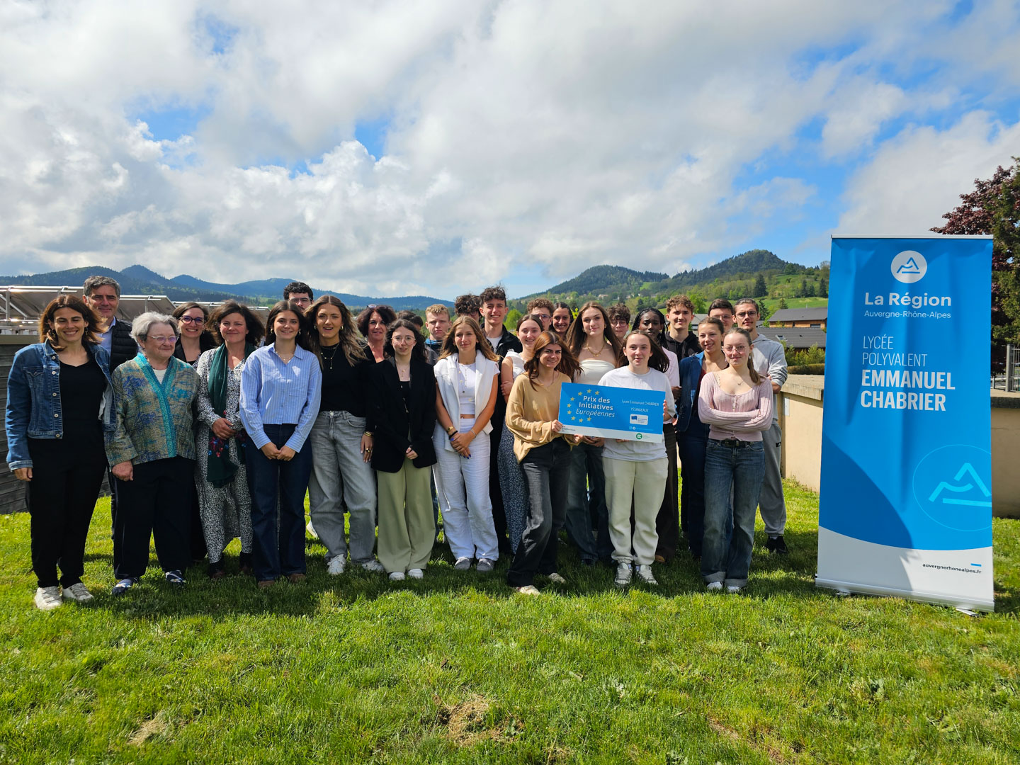Prix de l'Initiative Européenne - lycée Emmaneul Chabrier