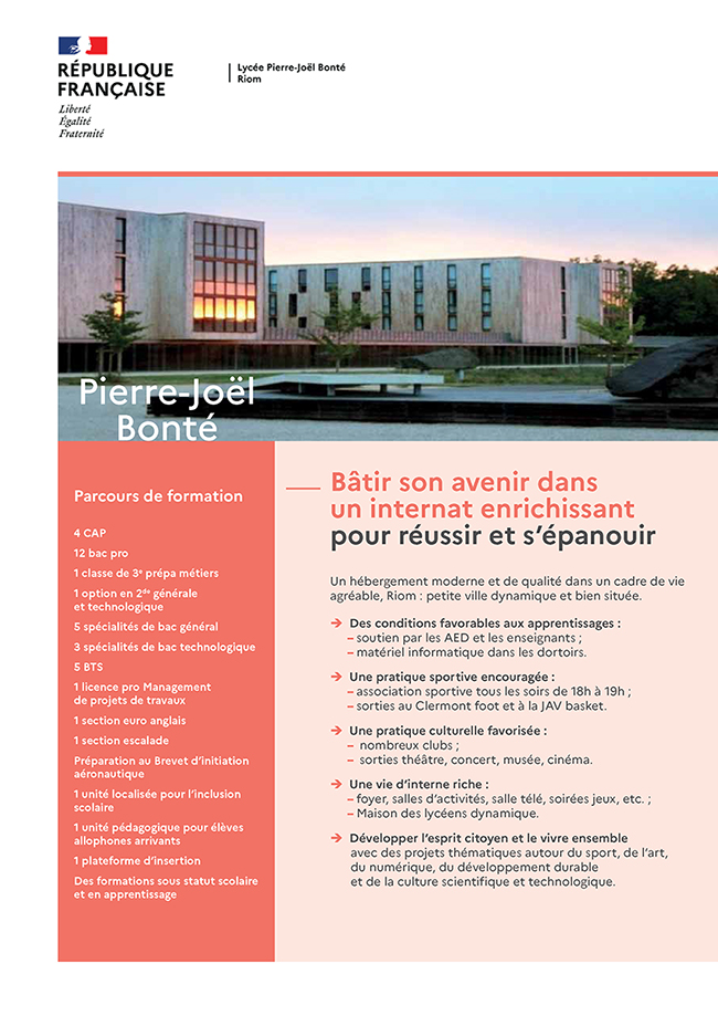 Image flyer IEX PJB - Riom