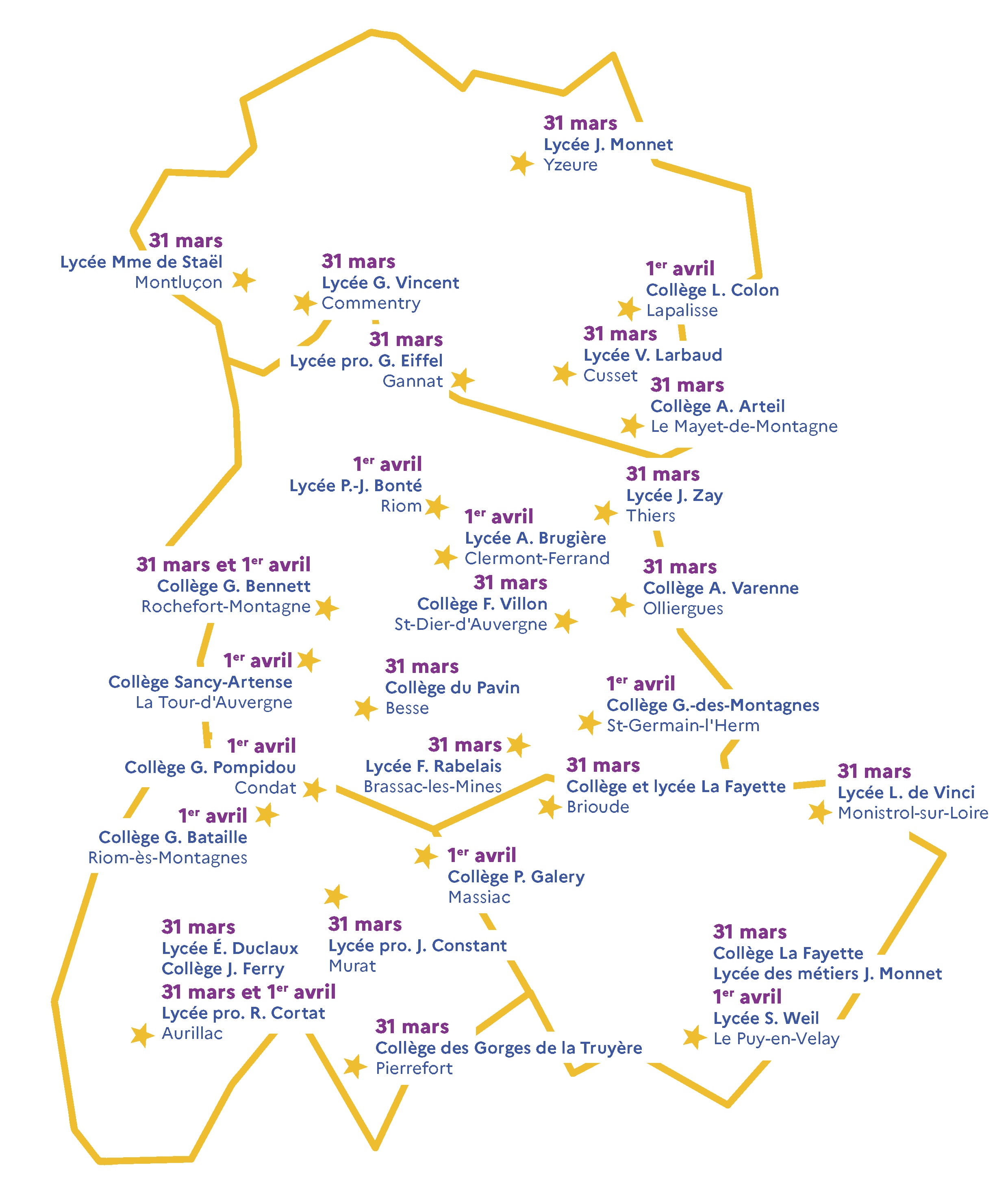 carte Nuit de l'internat