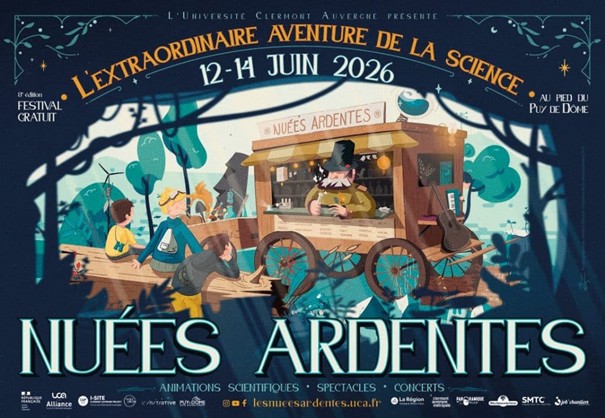 Affiche Festival Nuées Ardentes