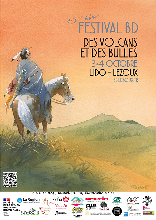 affiche festival des volcans et des bulles