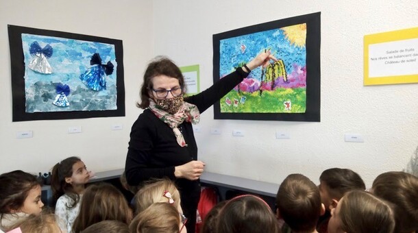 Classe de moyenne section et grande section à l’école Boisséjour de Ceyrat