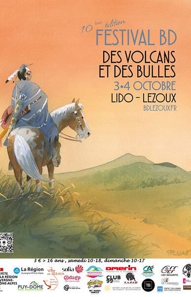 affiche festival des volcans et des bulles