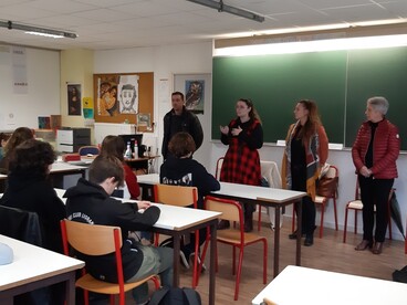 Une journée particulière au collège Jean de la Fontaine