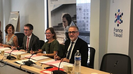 signature partenariat régional pour faciliter l’accès à la Préparation Opérationnelle à l’Emploi (POEI) dans les TPE-PME